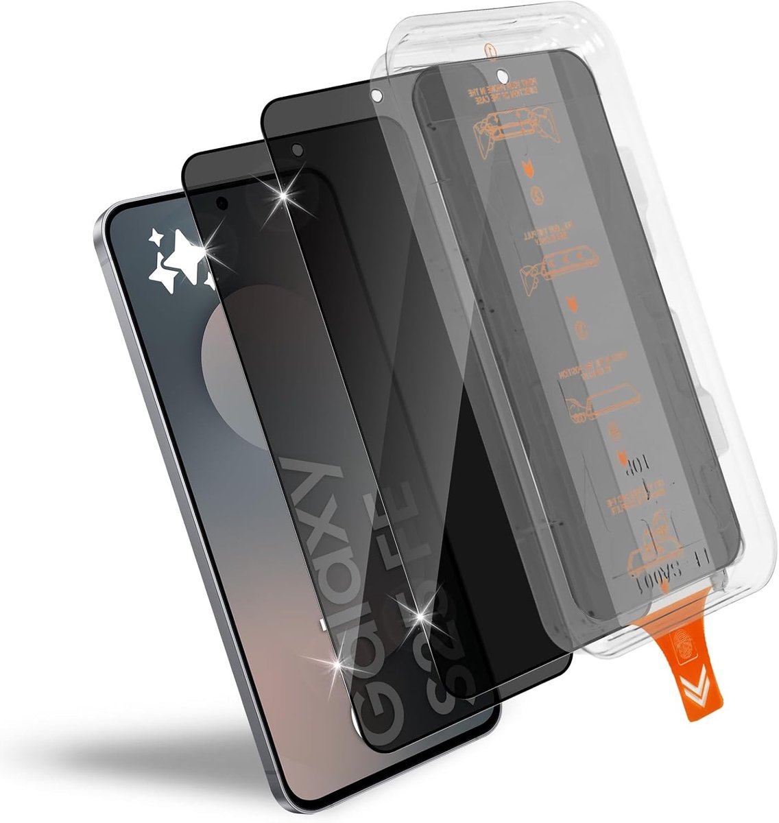 HidWee Privacy Screen Protector voor Samsung Galaxy S25 FE 5G Beschermfolie - ShopVlot