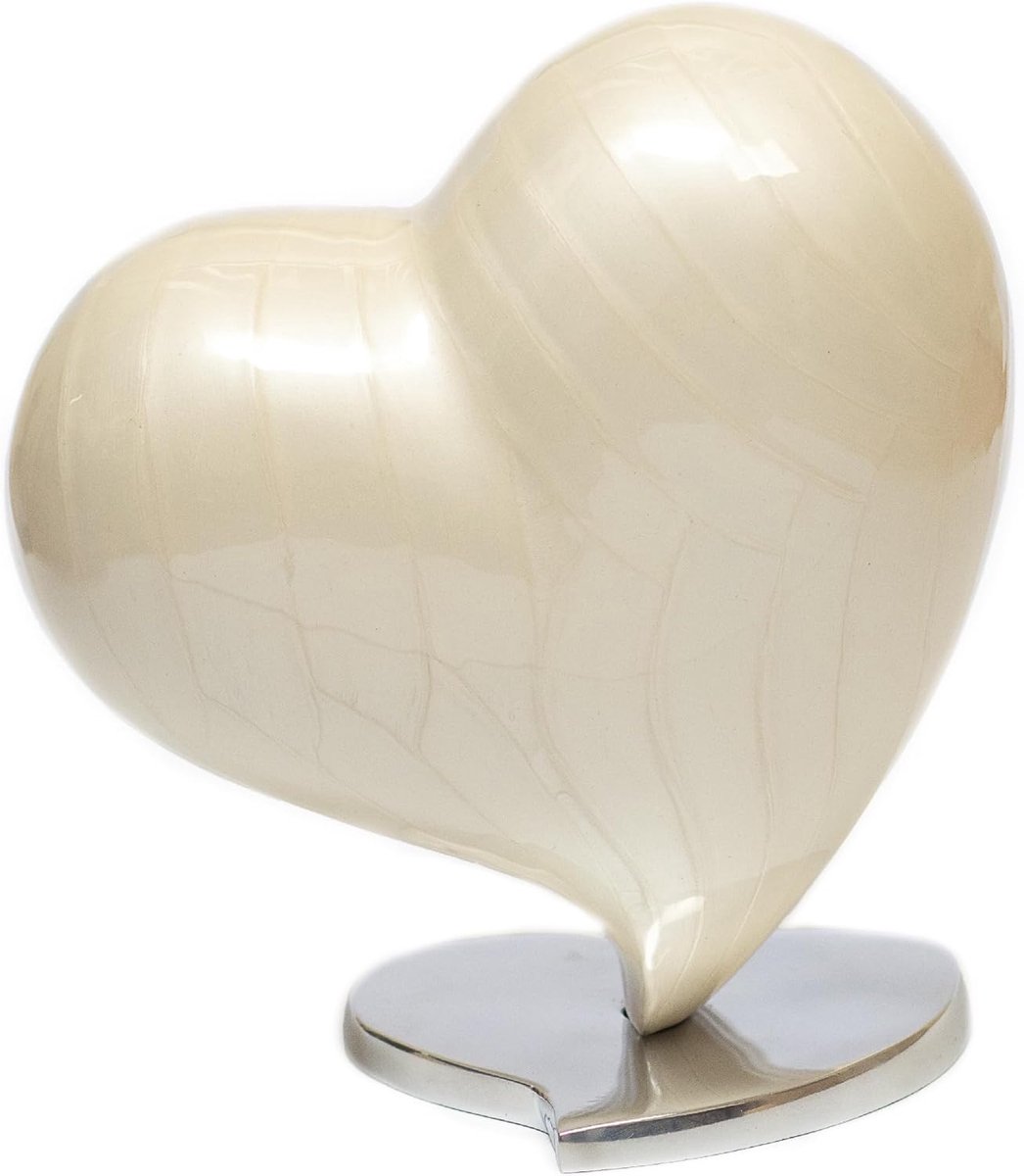 Products Royal Rapture Urns Hand Crafted Design Funeral Watford Adult Cremation Ashes Urn (Watford Pearl) - ShopVlot