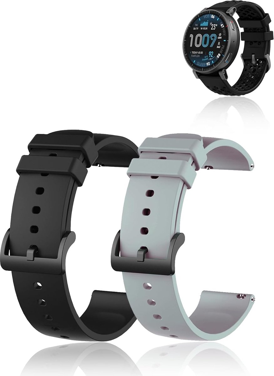 Bracelet for Amazfit Active Max Silicone Watch Strap Compatible with Amazfit Active Max, Skin-Friendly Smartwatch - ShopVlot