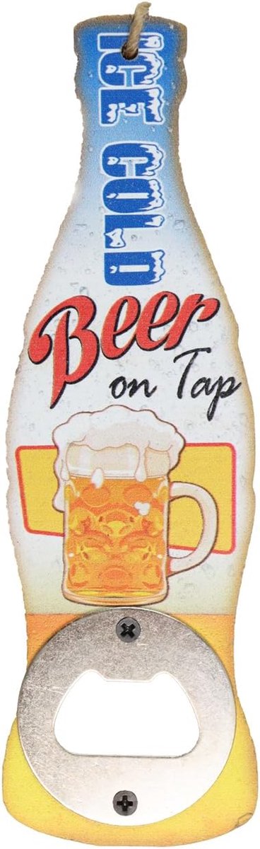 Beer opener - Bottle opener - ice cold beer - opener - beer opener - Bottle opener - bar decoration - Decoration - ShopVlot