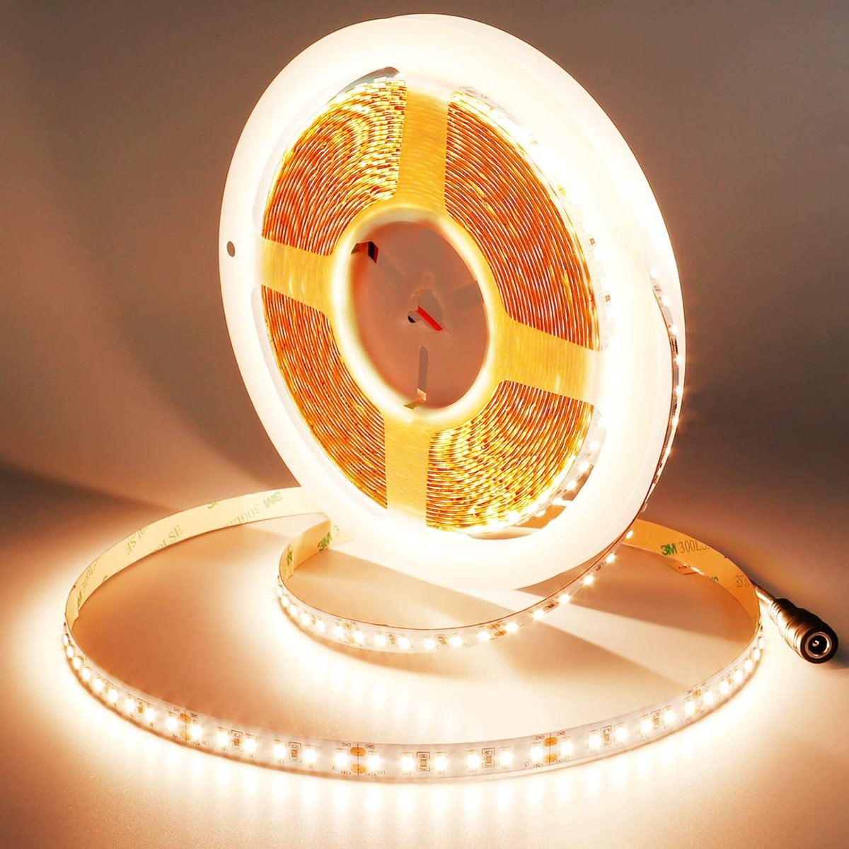 JOYLIT 10M LED Strip Lights 3000K Warm White, UL CE PRO 24V LED Tape 14500LM Super Bright CRI 92+ 150W Dimmable - ShopVlot
