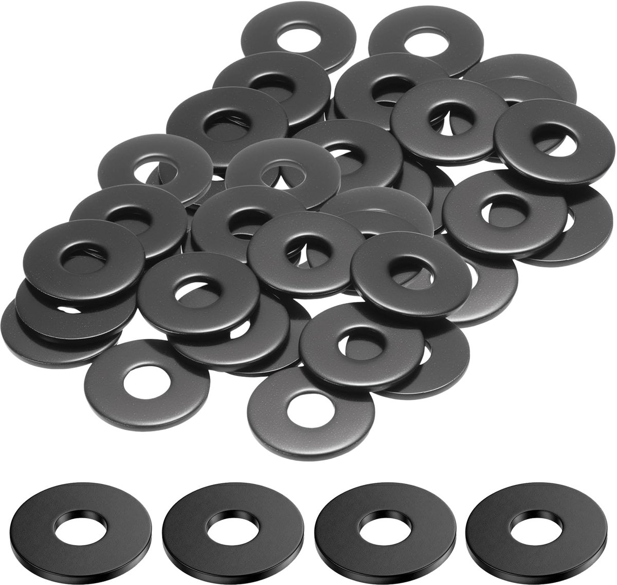 30 stuks M12 sluitringen, 20 x 2 mm roestvrij stalen carrosserieschijven, sluitringen set, sluitringen roestvrij - ShopVlot