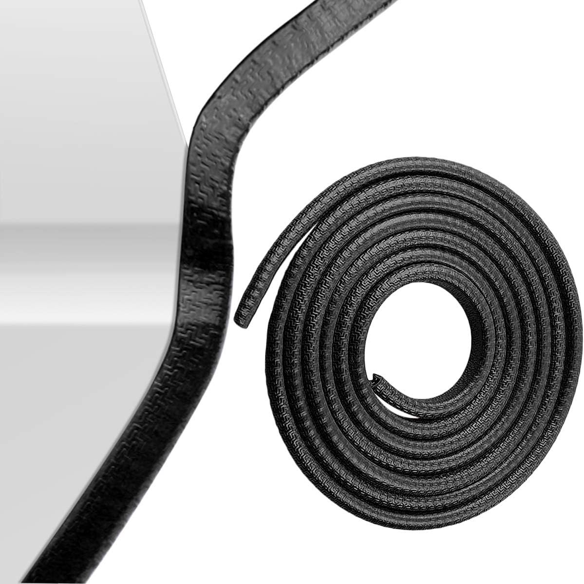 Car Edge Protector, Universal Fit Rubber Car Door Edge Protector U Shape Edge Protection for Plates, Saloon, Truck - ShopVlot