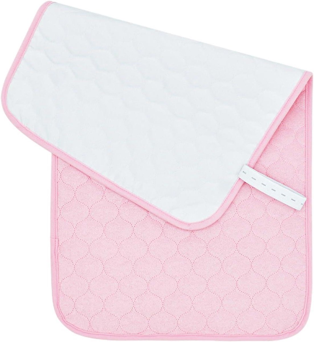 Draagbare aankleedkussens - Luierwisselmat - Babyverzorging - Waterdicht en wasbaar - 67.5 x 36.5 cm - Roze
