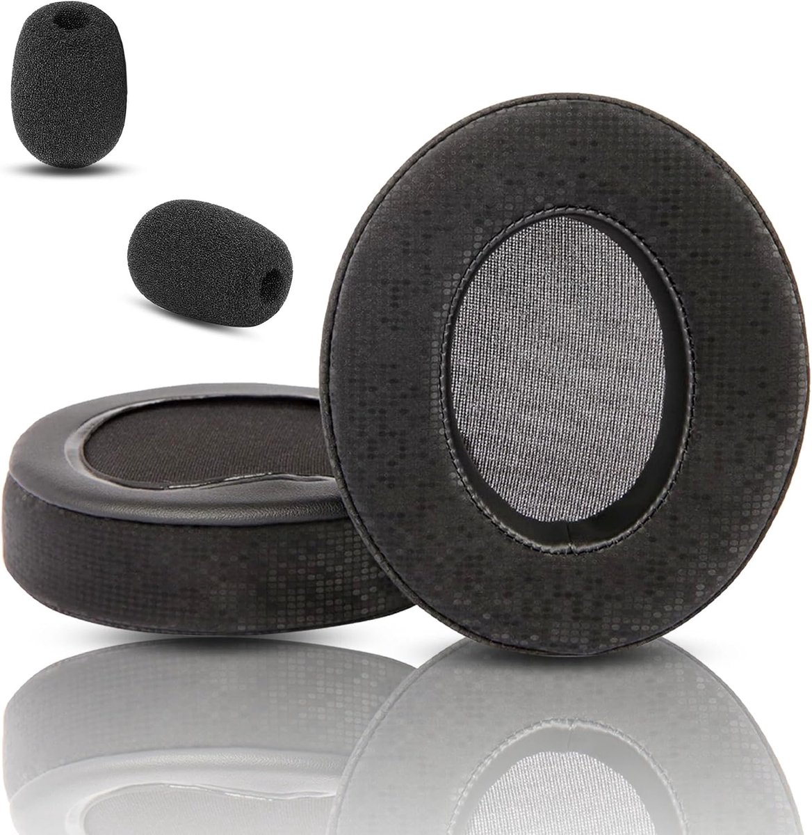 Ear Pads Compatible with EKSA E900 PRO E900 Gaming Headset Ear Pads Replacement Pad (Protein Leather/Memory Foam) - ShopVlot
