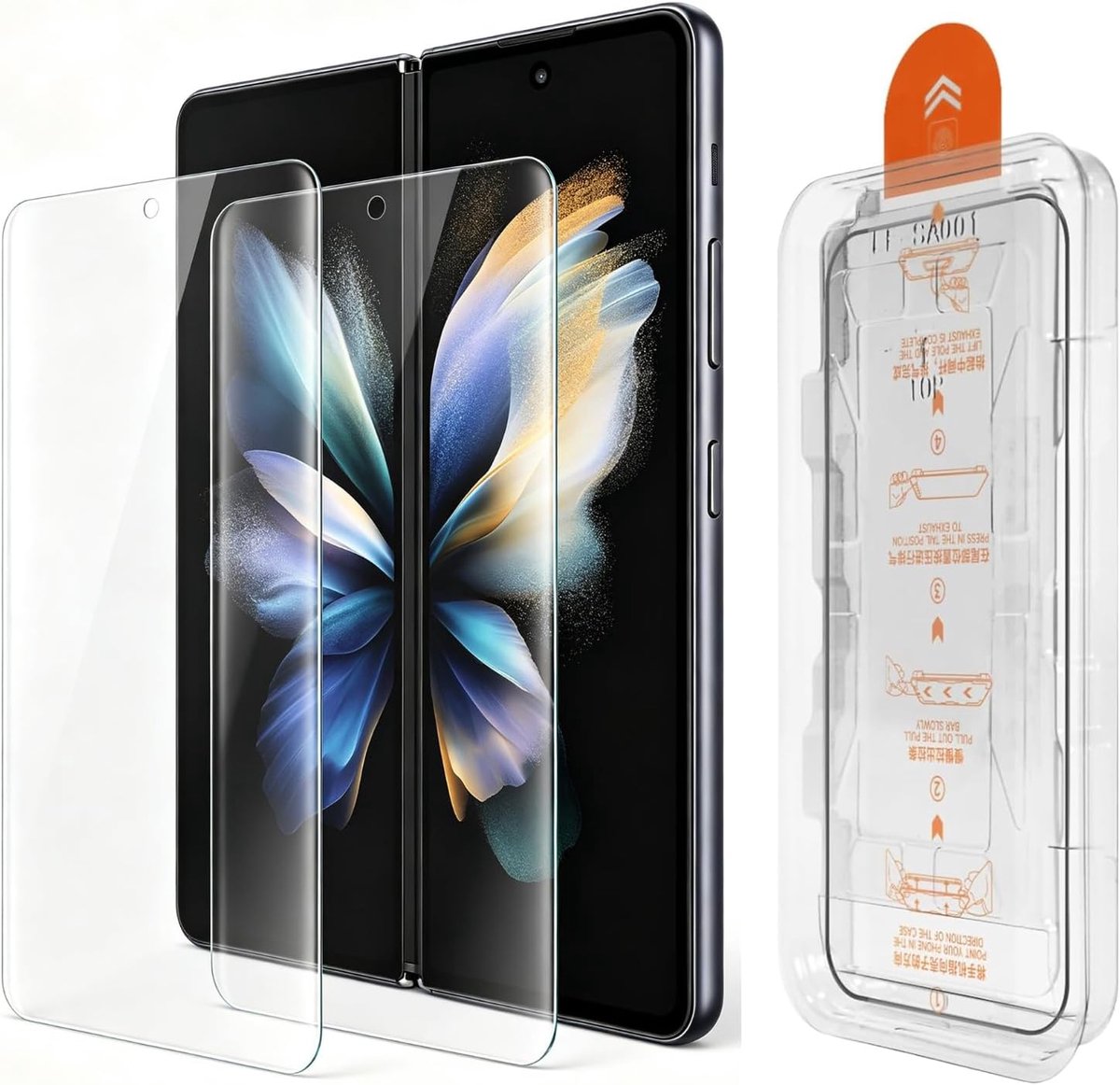 Beschermfolie Screen Protector voor Samsung Galaxy Z Fold 8 Ultra 5G, [automatische installatie], 2 stuks - ShopVlot