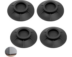 Solidchoice - Set van 4 Antivibratie Matten voor Huishoudelijke Apparaten