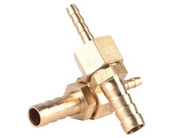 Quick Release Connector, Fixing Parts, Brass Hose Screws, Quick Coupling for Connection 2 Pieces, 4-10 mm for Pond Hose Adapter