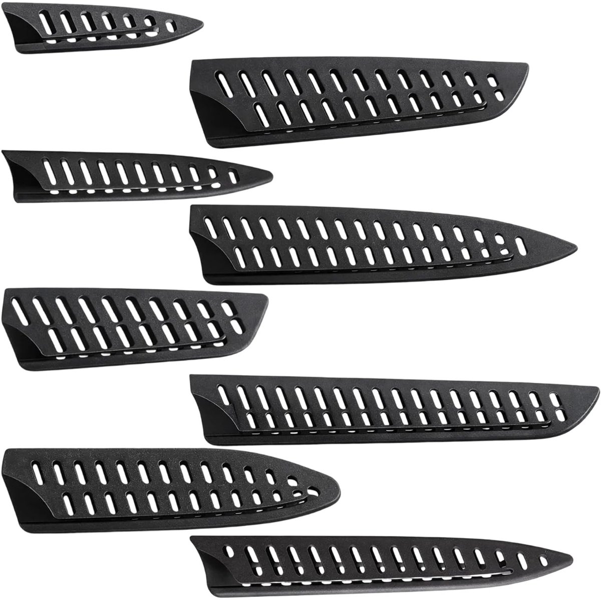 Solidchoice - Set van 8 Universele Messenbeschermers van Kunststof