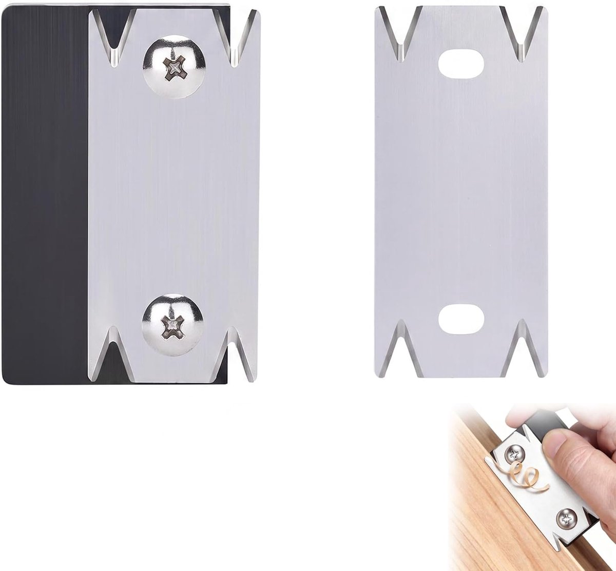 Randsnijder voor hout en pvc - antislip handgreep - nauwkeurig trimmen - ideaal voor omlijming - ShopVlot