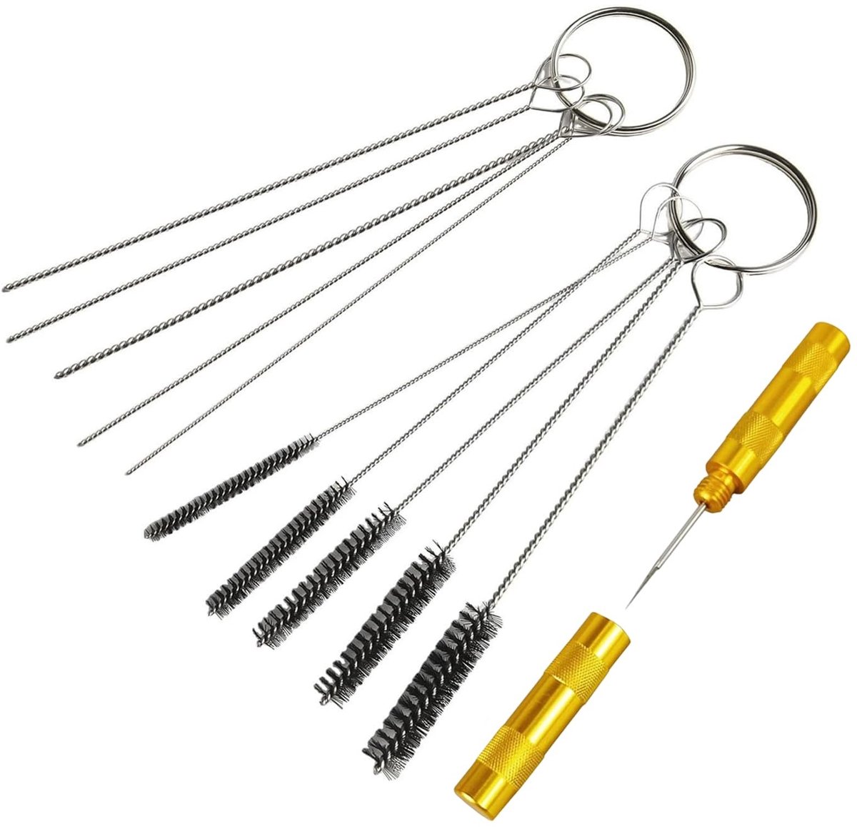 Solidchoice - 11 Delige Airbrush Reinigingsset voor Effectief Onderhoud