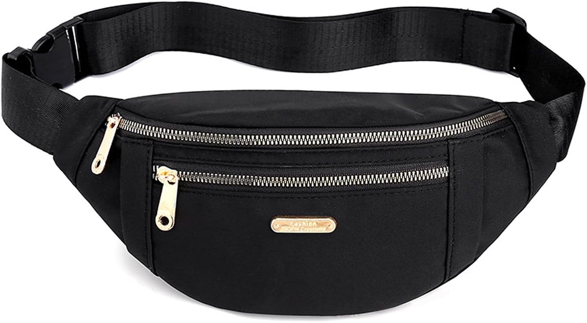 Heuptas Unisex Sport - Waterdichte Nylon Heuptas - Ideaal voor Fietstochten en Kamperen - ShopVlot