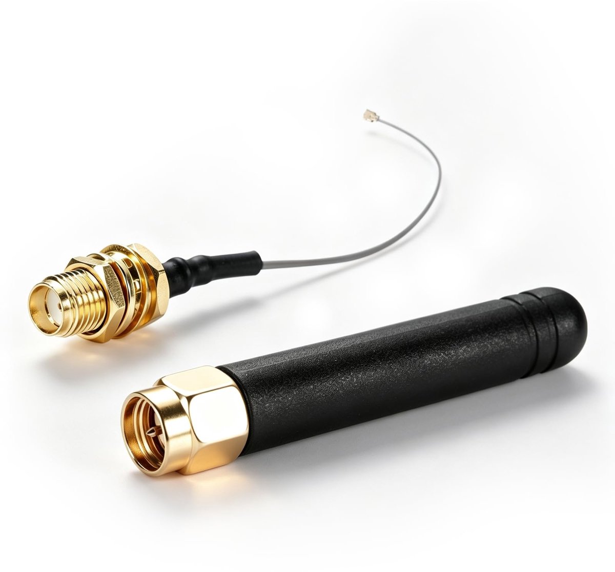 Solidchoice - 868MHz LoRa Antenne met IPEX naar SMA Kabel