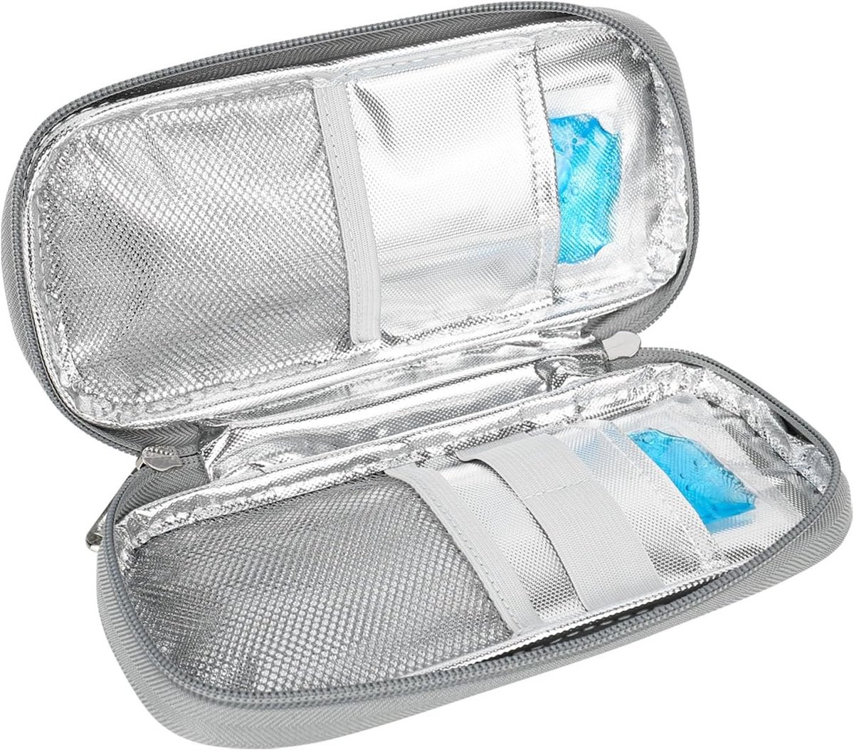 Koeltas voor Insuline met 2 Koelpacks - Medische Tas voor Diabetici, Houdt Medicijnen Veilig en Koud
