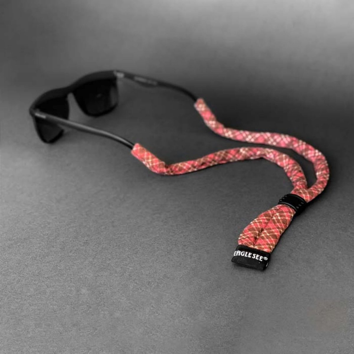Brillenketting katoen - Schotse ruitpatroon - verstelbaar - stijlvolle brilhouder voor heren en dames - ShopVlot