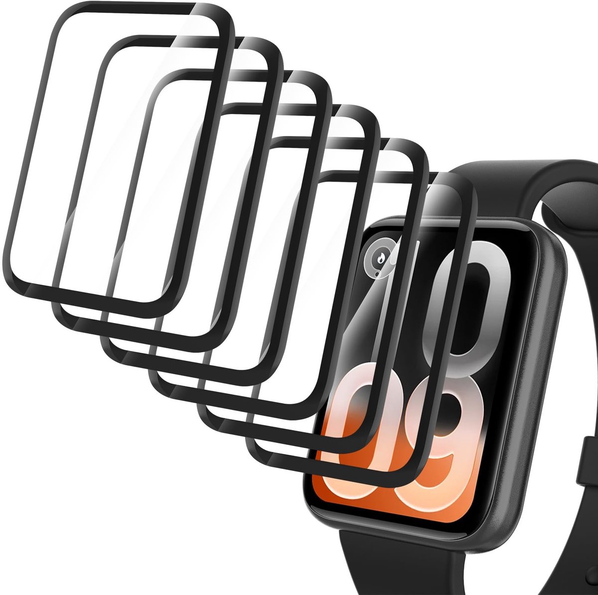 Solidchoice - Set van 6 Screenprotectors voor Smart Band 10 Pro