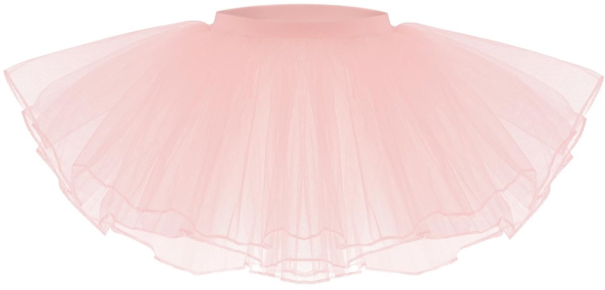 Solidchoice - Meisjes Tutu Rok in Roze voor Feestelijke Gelegenheden
