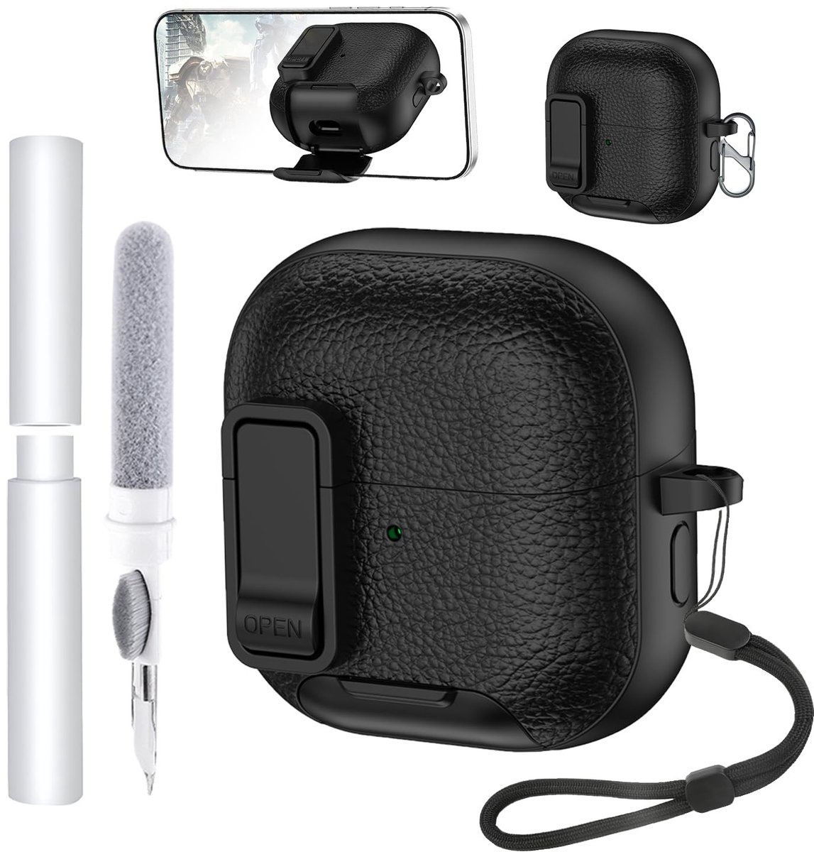 Solidchoice - Waterdichte Beschermhoes voor Huawei FreeClip 2 Oordopjes