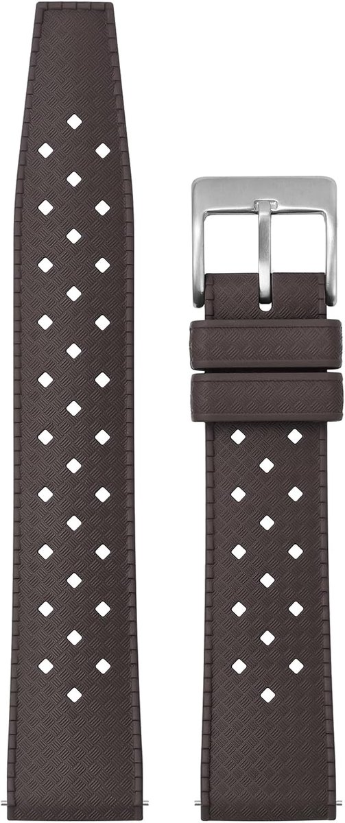 Rubberen horlogeband IWC-FKM - Zacht en flexibel - Perfect voor duikhorloges - Waterbestendig - ShopVlot