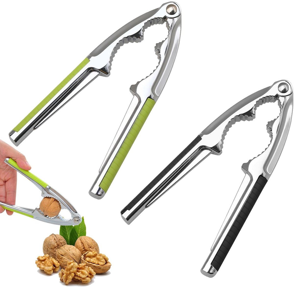 Solidchoice - Aluminium Notenkraker met Ergonomische Handgreep