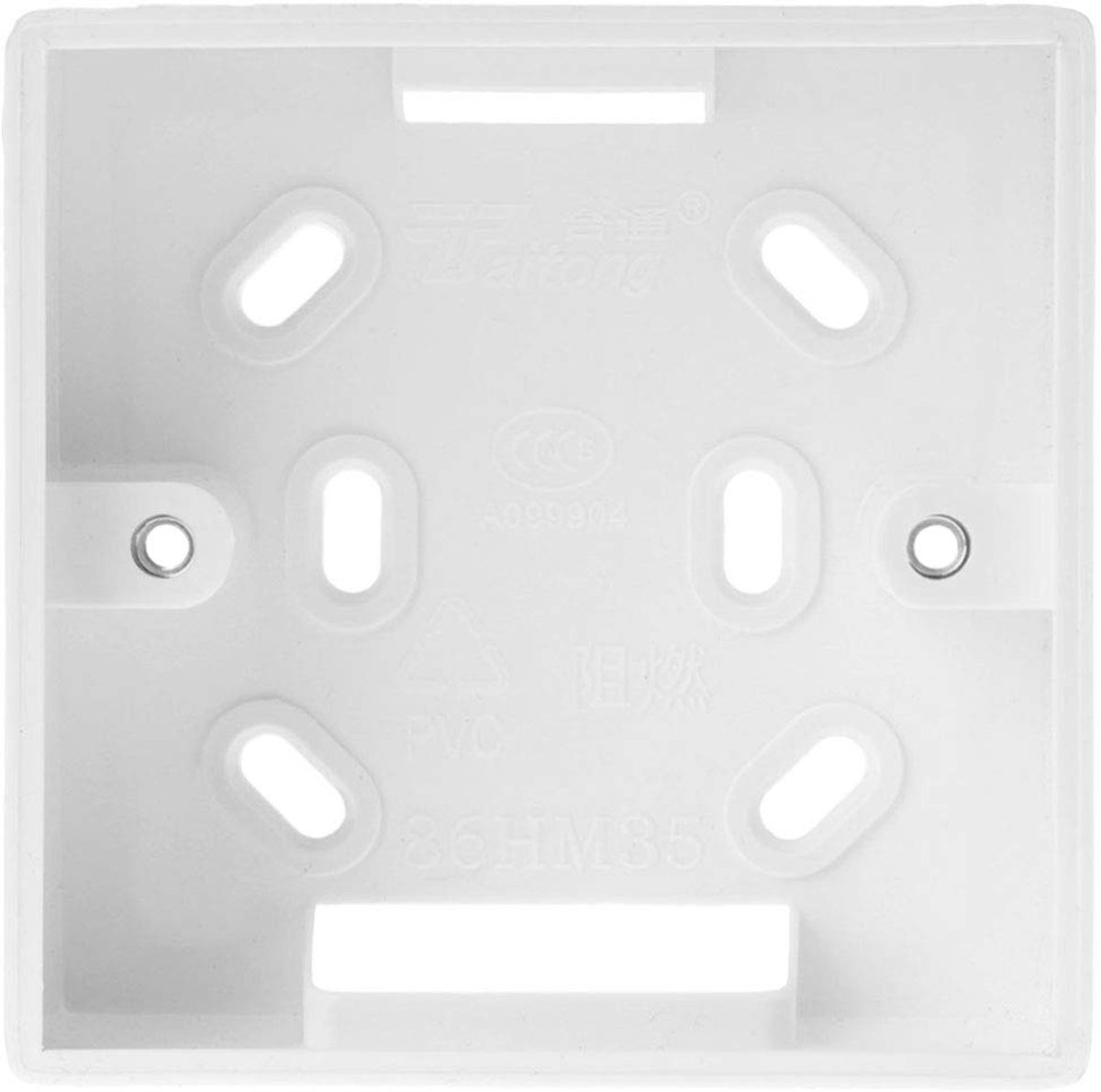 86x86mm Wall Mounted Junction Box for Thermostat Temperature Controller Box Case - ShopVlot