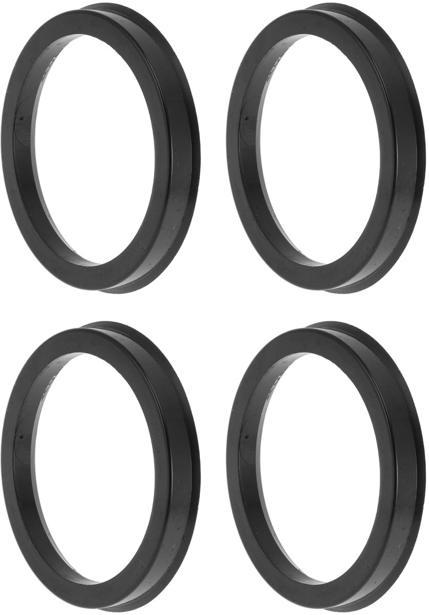 Solidchoice - Hub Centric Ringen voor Auto 84.1mm tot 70.1mm Zwart Polycarbonaat 4 Stuks