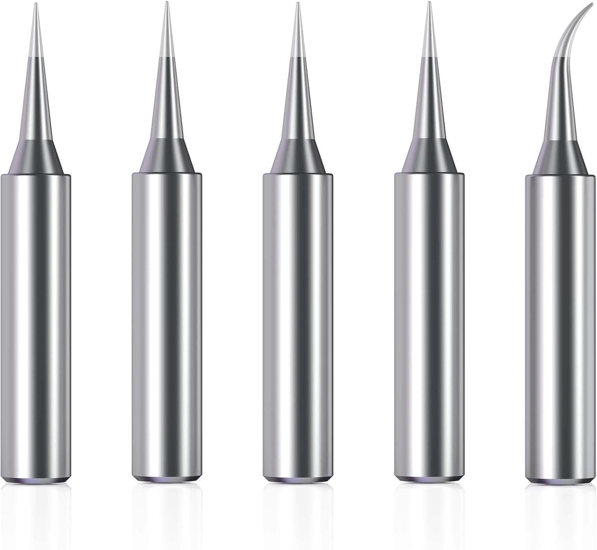 900M Solder Tip Set, 5 Pieces, 0.25 mm Fine Tip for Fine Soldering Work - ShopVlot