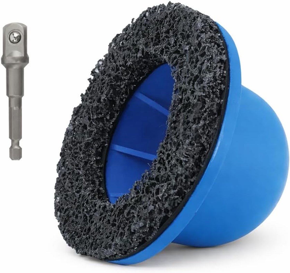 Wielnaafslijper 150 x 90 mm, naafslijper auto, voor 1/2 inch slagschroevendraaier, wielnaafreiniger voor auto's - ShopVlot