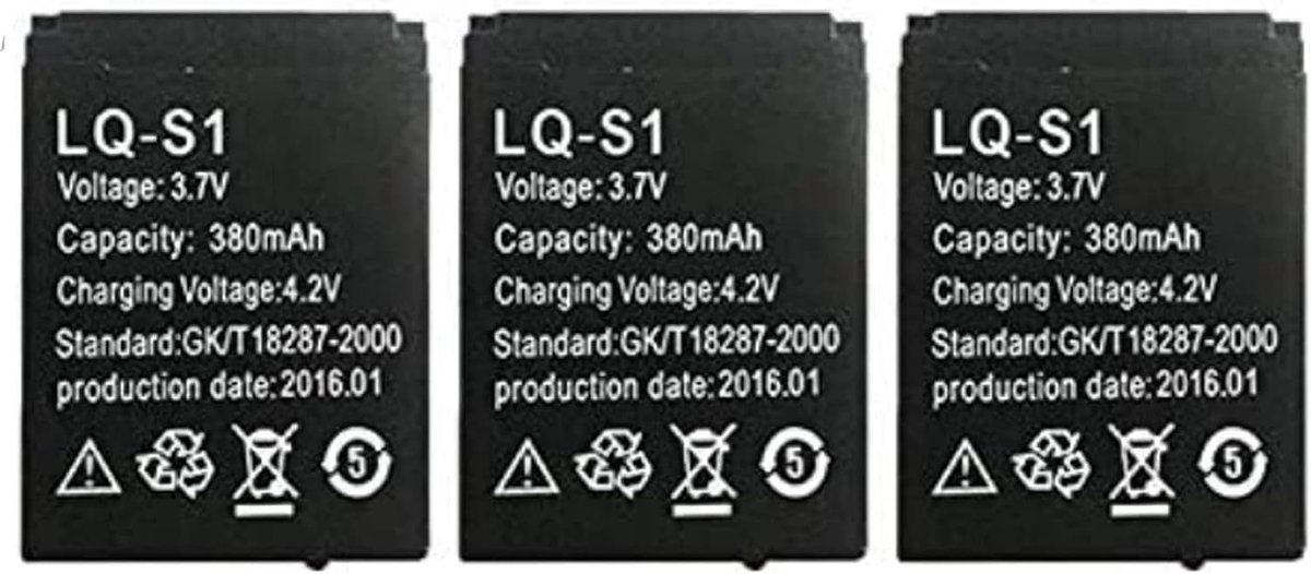 3pcs LQ-S1 batteries for DZ09 watch LQ-S1/AB-S1/RYX-NX9/ and other universal batteries - ShopVlot