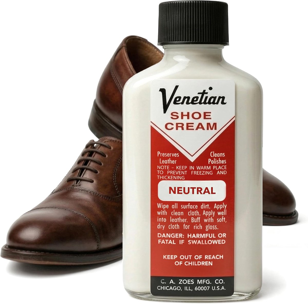 Venetian Shoe Cream, 3 oz, Neutral - ShopVlot
