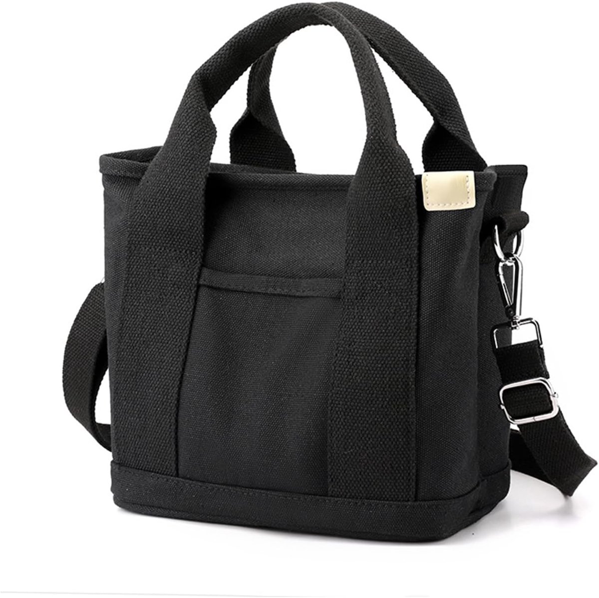 Casual Tote Tote Bag Handle Bag Canvas Tote Bag with Pockets Large Capacity Suitable for Leisure, Shopping and Work - ShopVlot