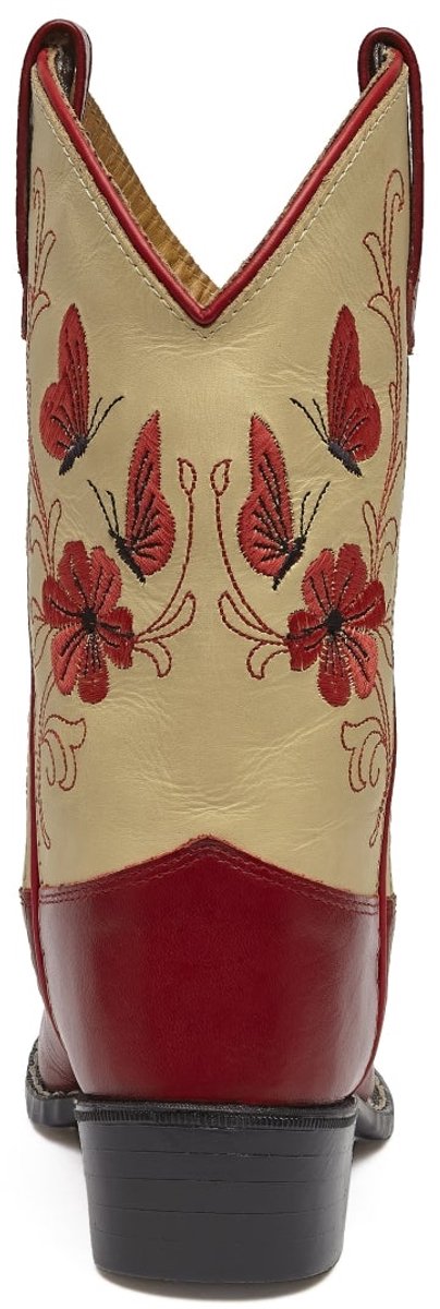 Bootstock Bloom Cowboylaarzen - Kinderen - Rood - Leer