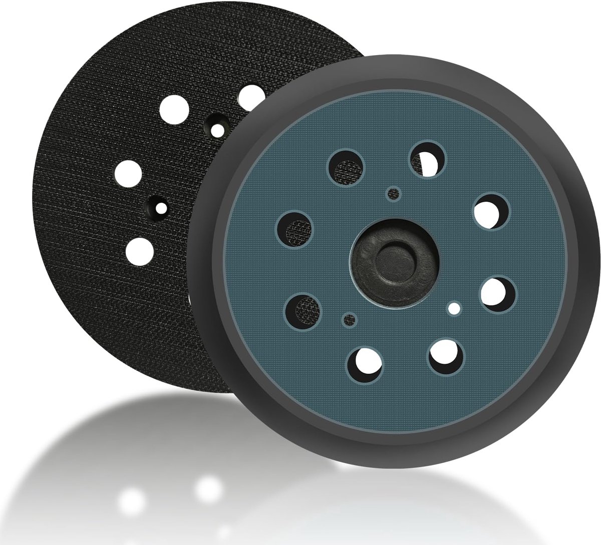 2pcs 125mm 8-Hole Sanding Pad, Replacement Sanding Pad, Velcro Sanding Pad, Replacement (3 Screw) - ShopVlot