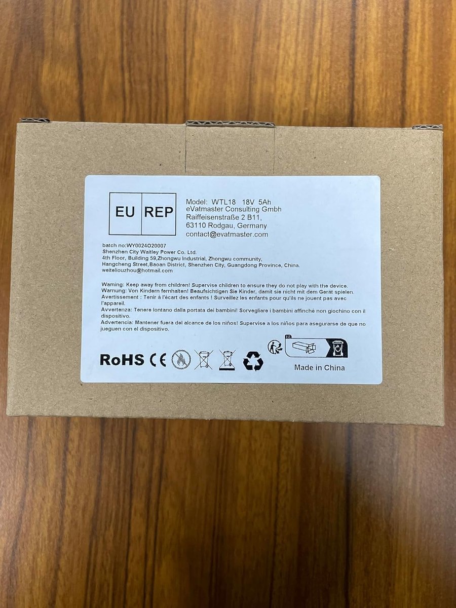 Powarobor 18V 5.0Ah replacement battery compatible with Milwaukee M18 18volt battery - Battery pack,LED indicator - ShopVlot