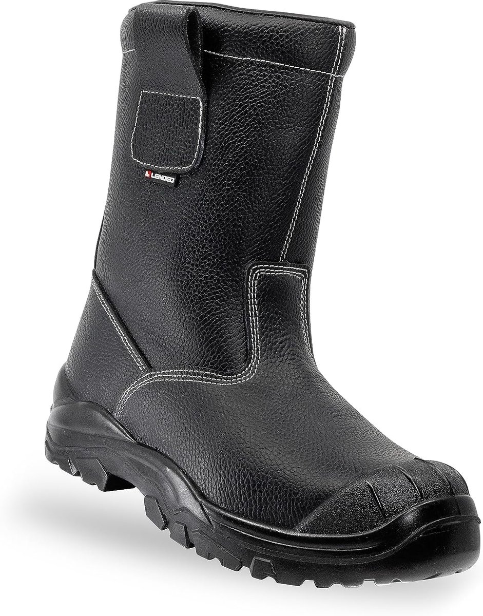 Polar Black S3 CI SRC Boots Lined Black Safety Shoes Work Boots, Black, 38 EU - ShopVlot