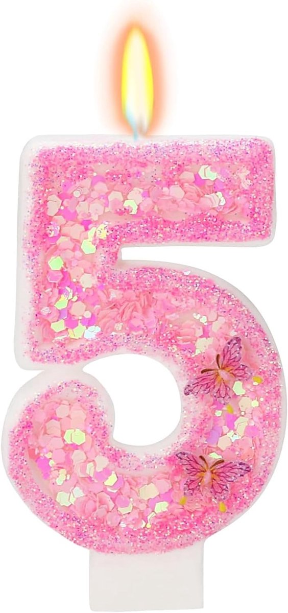 DazzJoy butterfly birthday candles figures 5 - ShopVlot