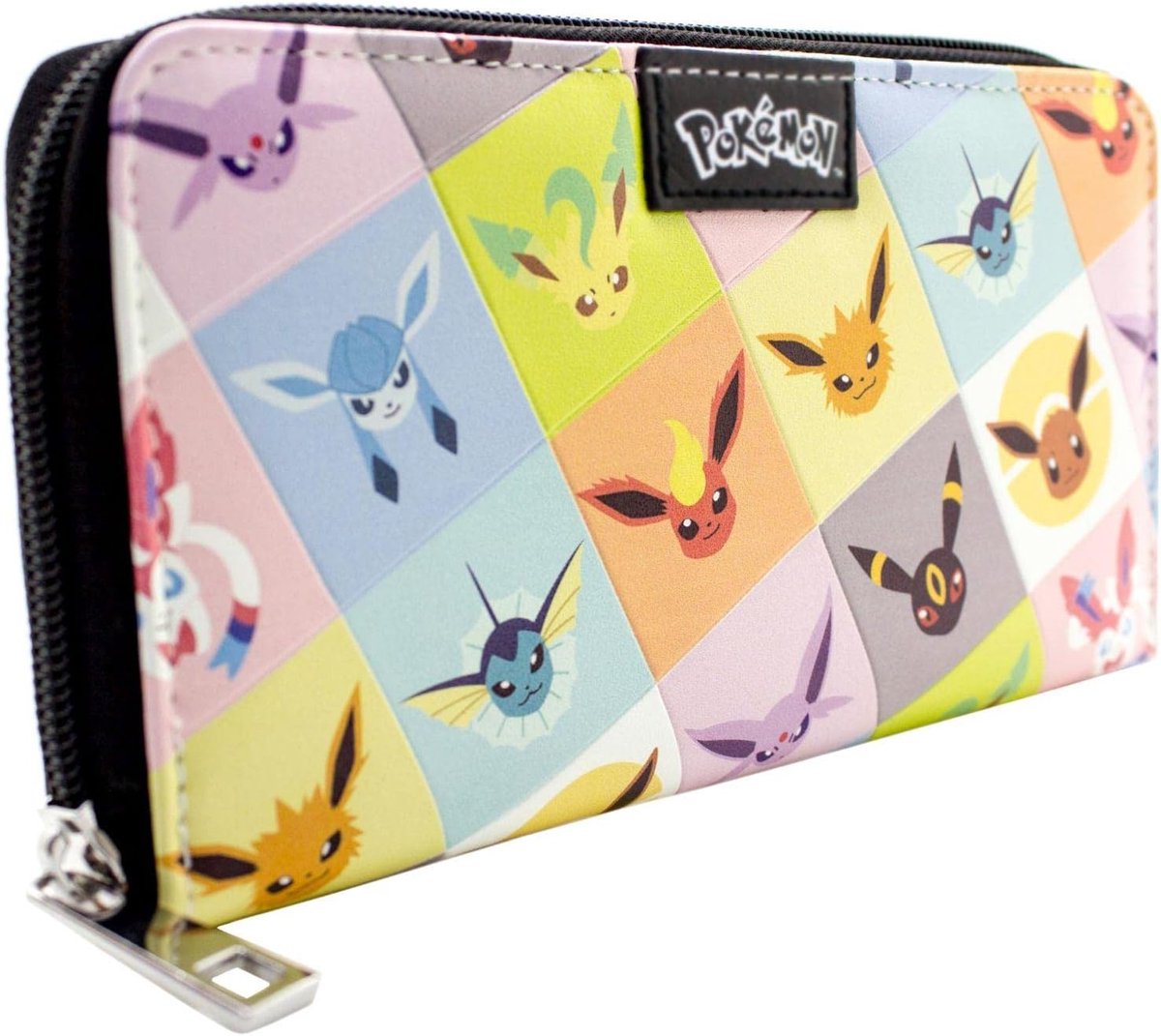 Eevee Eeveelution Umbreon Jolteon Wallet Clutch Coin compartment & Card holder, Multicolor, Multicolour, clutch bag - ShopVlot