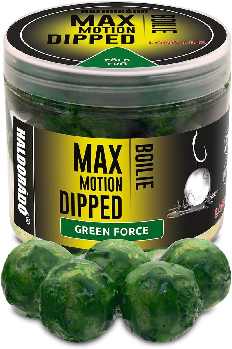 Boilies 20 mm - Green Force - Zeer aantrekkelijke en duurzame karperaas - Directe aantrekkingskracht - ShopVlot