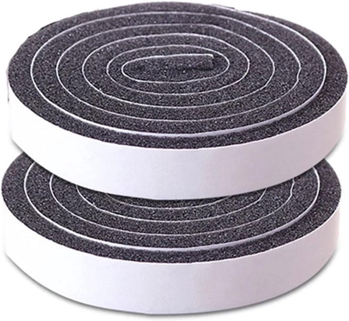 Afdichtingstape 1,5 cm breed x 1 cm dik - zelfklevend schuimrubber - waterdicht en winddicht - voor rustige deuren - ShopVlot
