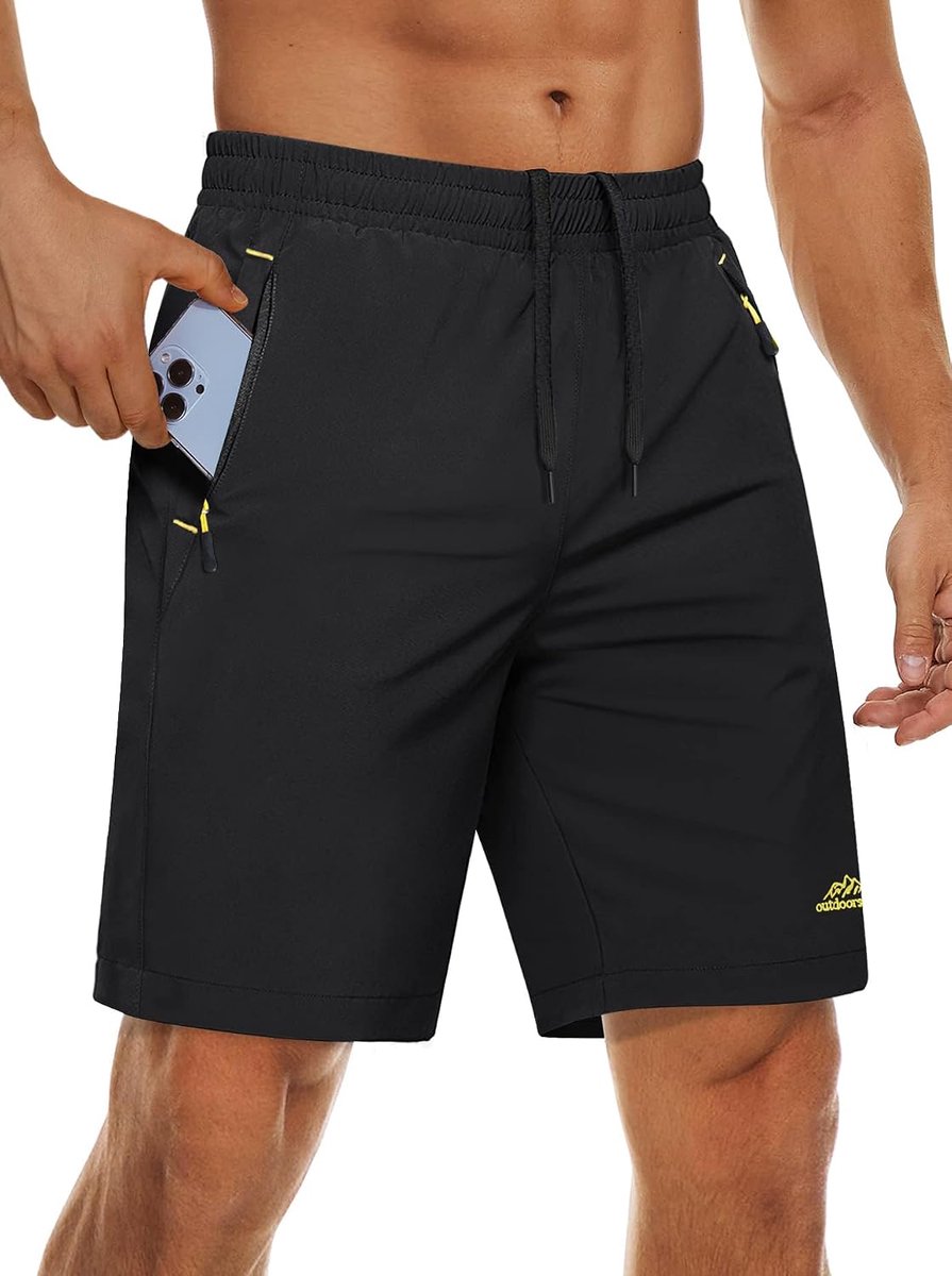 Wandelshorts Heren 48 - Sneldrogend - Trekkoord - Ideaal voor actieve zomerdagen - ShopVlot