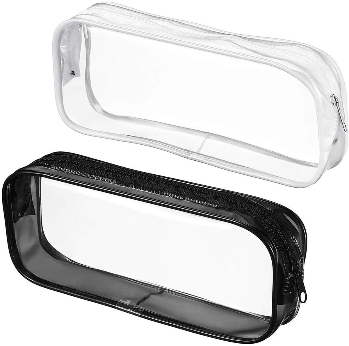 Solidchoice - Transparante Waterdichte Pouches, 2 Stuks
