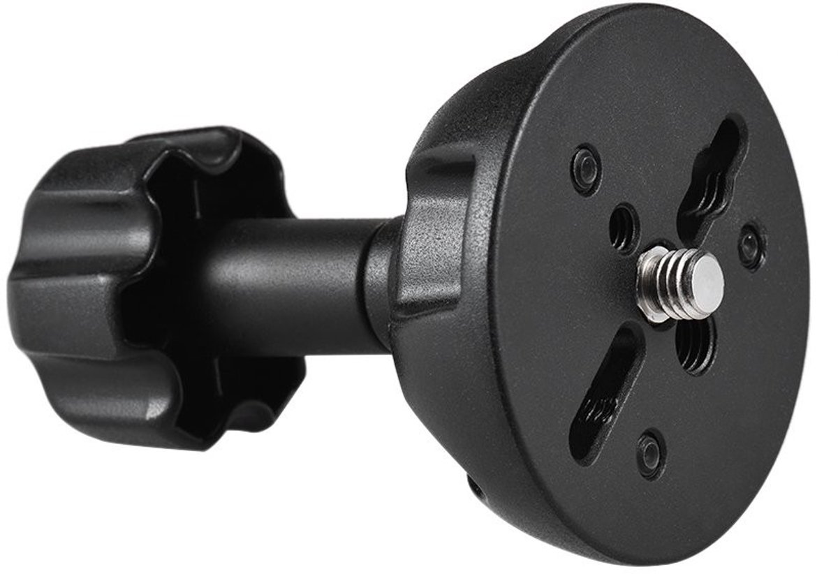 Solidchoice - 75mm Half Bol naar Plat Adapter voor Statief Camera