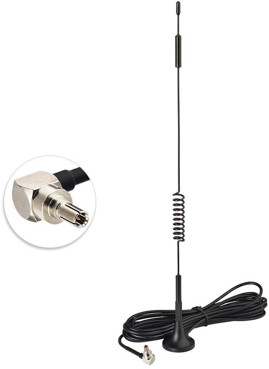 Solidchoice - 4G LTE Antenne met CRC9 Adapter en 3m Verlengkabel