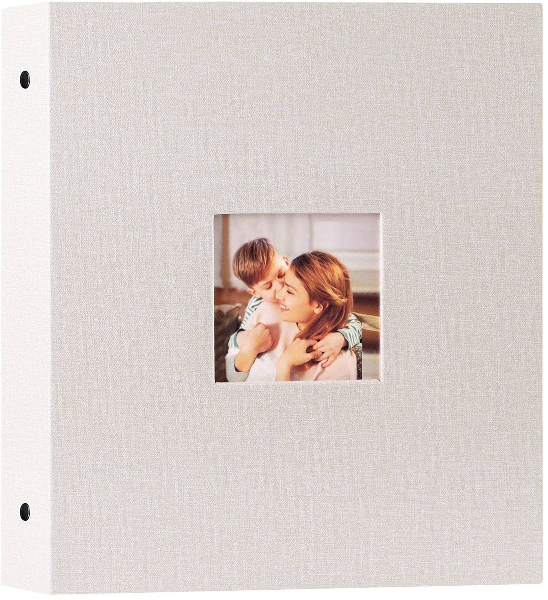 Solidchoice - Fotoalbum voor 200 Foto's 13 x 18 cm met Linnen Kaft