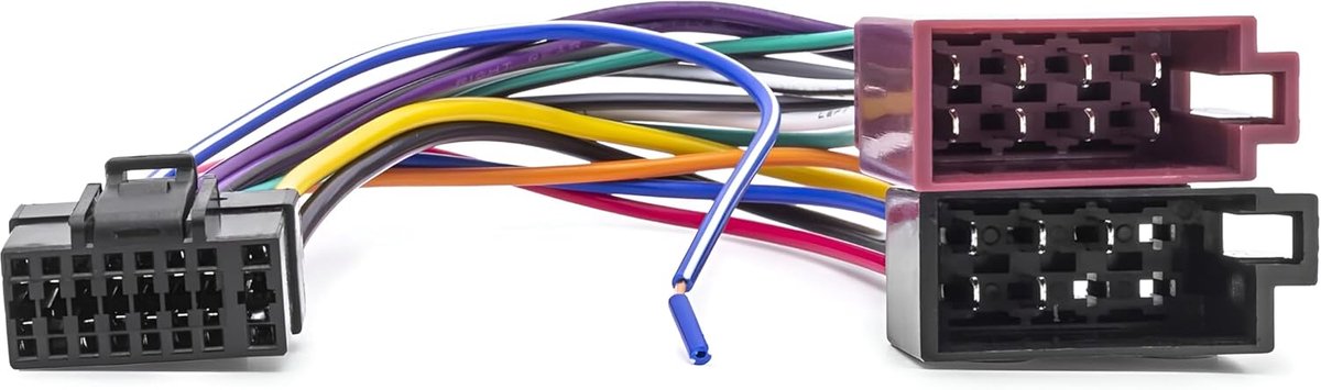 ISO aansluitkabel 16 pin - kabeladapter autoradio - geschikt voor Alpine - eenvoudig aansluiten - ShopVlot
