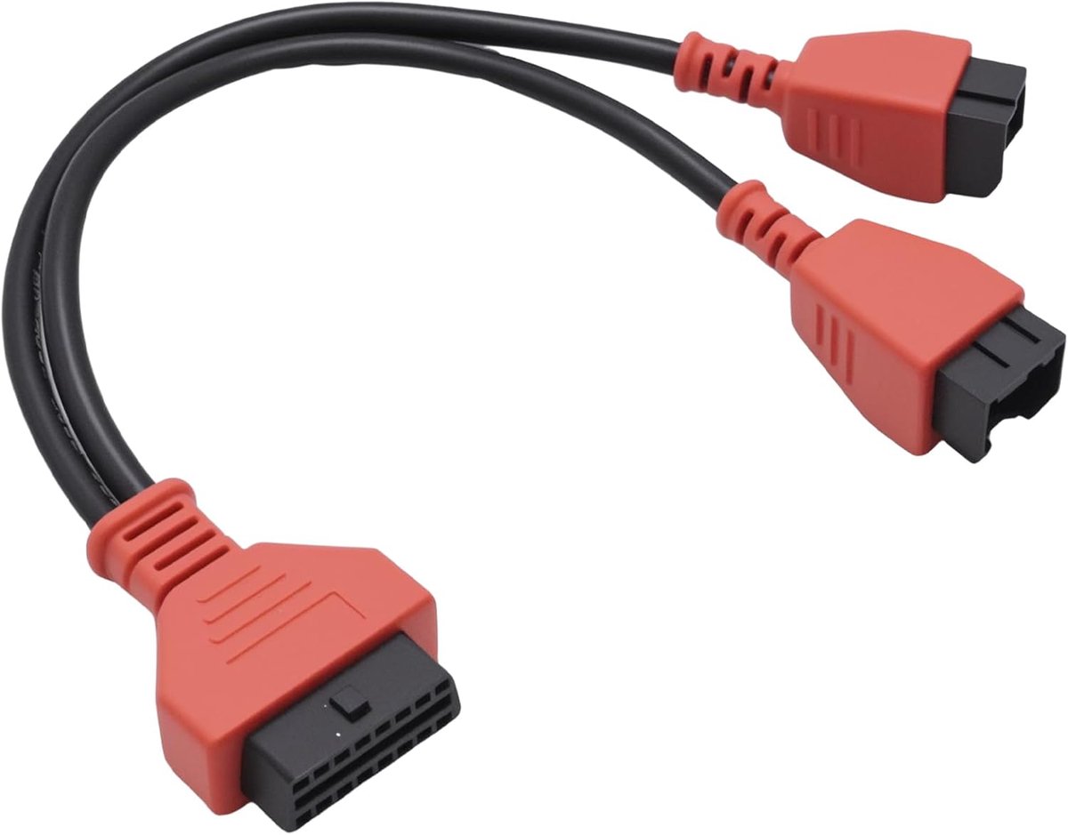 OBD2 12+8 kabeladapter - vervanging voor Chrysler en Dodge - slijtvast materiaal - geschikt voor diagnose - ShopVlot