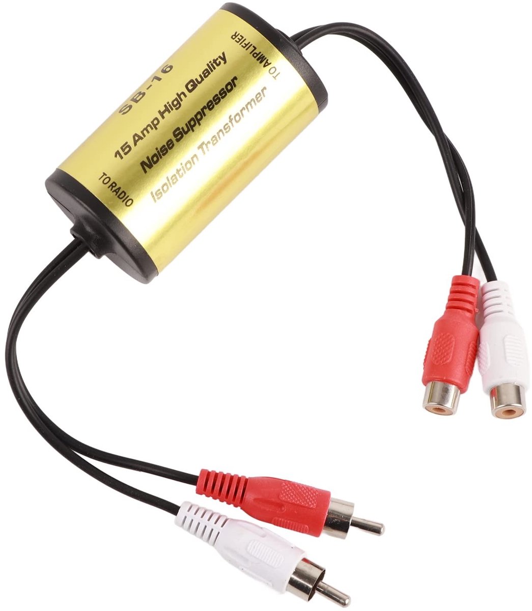 Solidchoice - Stereo Noise Canceller voor Auto Audio met Ruisonderdrukking