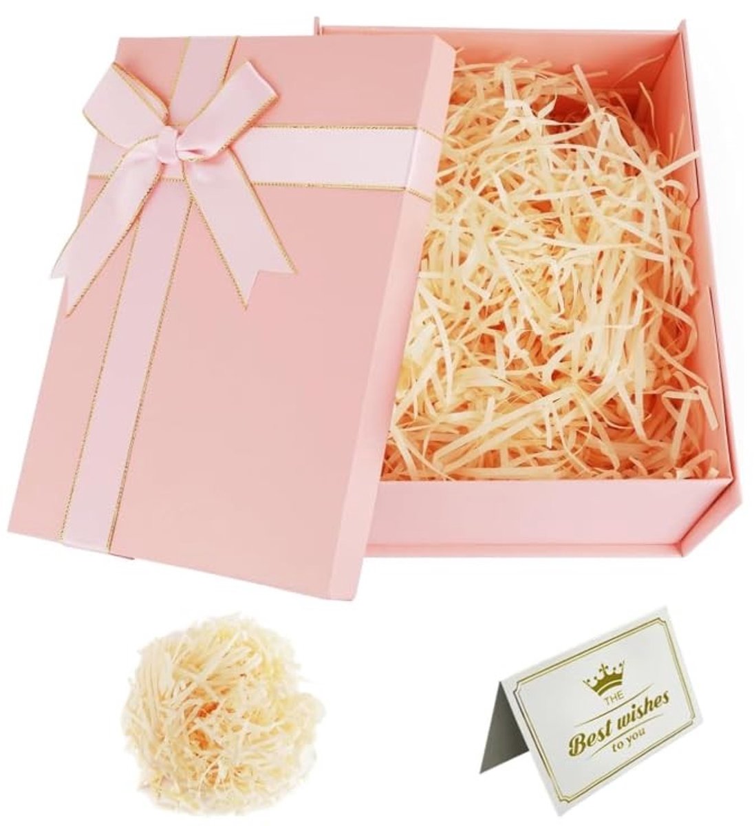 Solidchoice - Cadeau Doos met Deksel (29 x 21 x 10,5 cm) voor Diverse Gelegenheden