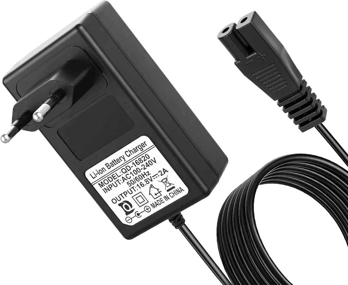 Oplader zwembadrobot 16,8 V 2 A - 2 m oplaadkabel - vervangende netadapter voor Aiper Scuba S1 - ShopVlot