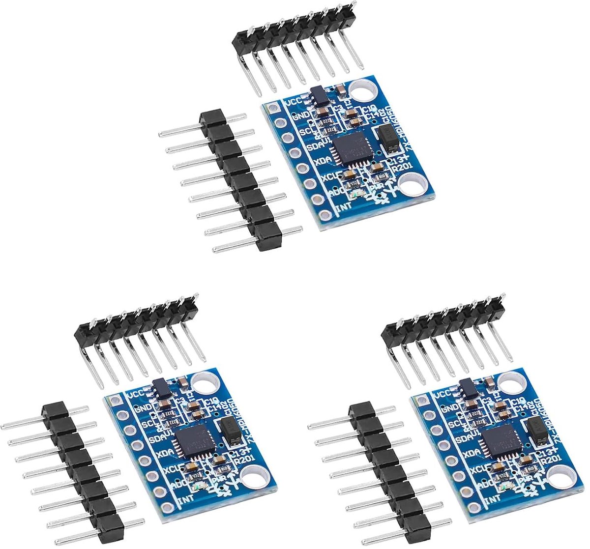 MPU-6050 module 3-assige gyroscoop - 3-assige versnelling - 16-bit AD converter - ideaal voor drones en robotica - ShopVlot